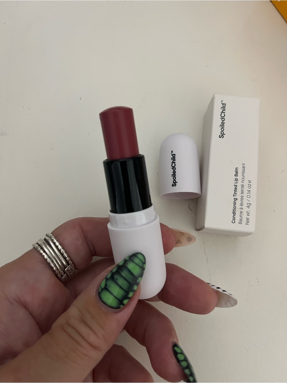 Spoiled Child Tinted Lip Balm -light pink